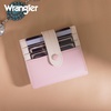 image:imageMontana West X Wrangler Small Wallets for Women Ladies Girls RFID Minimalist Card Holder Billfold Thin Cash Wallet with Zipper Coin PocketPink