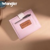 image:imageMontana West X Wrangler Small Wallets for Women Ladies Girls RFID Minimalist Card Holder Billfold Thin Cash Wallet with Zipper Coin PocketPink