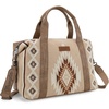 image:imageWrangler Duffel Bag for Women Large Travel Weekender Bag Designer Tapestry Carry On Bags KhakiTapestryKhaki