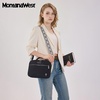 image:imageMontana West Bible Covers for Women Men with Leather Bookmark Carrying Book Case Church Bag Outdoor ProtectiveBlack