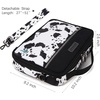 image:imageMontana West Bible Covers for Women Men with Leather Bookmark Carrying Book Case Church Bag Outdoor ProtectiveCow Print Black