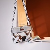 image:imageMontana West Bible Covers for Women Men with Leather Bookmark Carrying Book Case Church Bag Outdoor ProtectiveCow Print Khaki