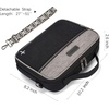 image:imageMontana West Bible Covers for Women Men with Leather Bookmark Carrying Book Case Church Bag Outdoor ProtectiveGreyblack