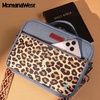 image:imageMontana West Bible Covers for Women Men with Leather Bookmark Carrying Book Case Church Bag Outdoor ProtectiveLeopard