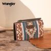 image:imageMontana West Wrangler Clutch Purses for Women Western Wristlet Wallet Boho Aztec Card Holder Zipper Handbags for Ladies ARWG313181TNOlive Green