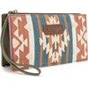 image:imageMontana West Wrangler Clutch Purses for Women Western Wristlet Wallet Boho Aztec Card Holder Zipper Handbags for Ladies ARWG313181TNOlive Green
