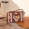 image:imageMontana West Wrangler Clutch Purses for Women Western Wristlet Wallet Boho Aztec Card Holder Zipper Handbags for Ladies ARWG313181TNUmber