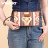 image:imageMontana West Wrangler Clutch Purses for Women Western Wristlet Wallet Boho Aztec Card Holder Zipper Handbags for Ladies ARWG313181TNUmber