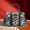 image:imageWrangler Purse Western Aztec Tote Bag Women Top Handle Handbags with Detachable Strap  WesternAngel Diamond Darkblackguitar Strap M