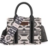 image:imageWrangler Purse Western Aztec Tote Bag Women Top Handle Handbags with Detachable Strap  WesternAngel Diamond Darkblackguitar Strap M