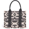 image:imageWrangler Purse Western Aztec Tote Bag Women Top Handle Handbags with Detachable Strap  WesternAngel Diamond Darkblackguitar Strap M