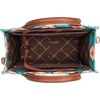 image:imageWrangler Purse Western Aztec Tote Bag Women Top Handle Handbags with Detachable Strap  WesternAngel Diamond Turquoiseguitar Strap M