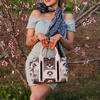 image:imageWrangler Purse Western Aztec Tote Bag Women Top Handle Handbags with Detachable Strap  WesternCa Guitar Strapblack