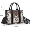 image:imageWrangler Purse Western Aztec Tote Bag Women Top Handle Handbags with Detachable Strap  WesternCa Guitar Strapblack