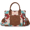 image:imageWrangler Purse Western Aztec Tote Bag Women Top Handle Handbags with Detachable Strap  WesternCa Guitar Strapbrown