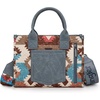 image:imageWrangler Purse Western Aztec Tote Bag Women Top Handle Handbags with Detachable Strap  WesternCa Guitar Strapjean
