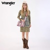 image:imageWrangler Purse Western Aztec Tote Bag Women Top Handle Handbags with Detachable Strap  WesternCa Guitar Straplavender