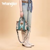 image:imageWrangler Purse Western Aztec Tote Bag Women Top Handle Handbags with Detachable Strap  WesternCa Guitar Strapturquoise