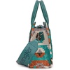 image:imageWrangler Purse Western Aztec Tote Bag Women Top Handle Handbags with Detachable Strap  WesternCa Guitar Strapturquoise