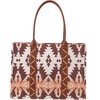 image:imageWrangler Purse Western Aztec Tote Bag Women Top Handle Handbags with Detachable Strap  WesternZ Angel Diamond Camell