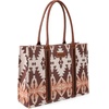 image:imageWrangler Purse Western Aztec Tote Bag Women Top Handle Handbags with Detachable Strap  WesternZ Angel Diamond Camell