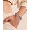 image:imageWrangler Turquoise Charm Bracelets for Women Turquoise Jewelry for Women  14k GoldSilver Plated Bracelet Stack Western Turquoise Jewelry Country Jewelry with Gift BoxSilver Green  B