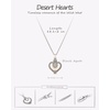 image:imageMontana West Wrangler Heart Turquoise Necklace Turquoise Jewelry for Women  14K Gold amp Silver Plating Western Jewelry Necklace Country Jewelry with Gift BoxGold Black