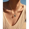 image:imageMontana West Wrangler Heart Turquoise Necklace Turquoise Jewelry for Women  14K Gold amp Silver Plating Western Jewelry Necklace Country Jewelry with Gift BoxGold Black