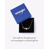 image:imageWrangler Floral Stone Turquoise Necklace Turquoise Jewelry for Women  14K Gold amp Silver Plating Western Jewelry Necklace Country Jewelry with Gift BoxSilver White