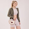 image:imageNCAA Crescent Shoulder Bag for Women Half Moon Clutch Purses for BirthdayGraduation GiftsAfubeige