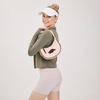 image:imageNCAA Crescent Shoulder Bag for Women Half Moon Clutch Purses for BirthdayGraduation GiftsAfubeige