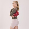 image:imageNCAA Crescent Shoulder Bag for Women Half Moon Clutch Purses for BirthdayGraduation GiftsAlburgundy