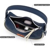 image:imageNCAA Crescent Shoulder Bag for Women Half Moon Clutch Purses for BirthdayGraduation GiftsAunavy