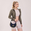 image:imageNCAA Crescent Shoulder Bag for Women Half Moon Clutch Purses for BirthdayGraduation GiftsCalnavy