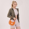image:imageNCAA Crescent Shoulder Bag for Women Half Moon Clutch Purses for BirthdayGraduation GiftsClorange