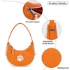 image:imageNCAA Crescent Shoulder Bag for Women Half Moon Clutch Purses for BirthdayGraduation GiftsClorange