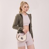 image:imageNCAA Crescent Shoulder Bag for Women Half Moon Clutch Purses for BirthdayGraduation GiftsFsubeige