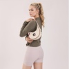 image:imageNCAA Crescent Shoulder Bag for Women Half Moon Clutch Purses for BirthdayGraduation GiftsFsubeige
