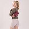 image:imageNCAA Crescent Shoulder Bag for Women Half Moon Clutch Purses for BirthdayGraduation GiftsFsuburgundy