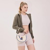 image:imageNCAA Crescent Shoulder Bag for Women Half Moon Clutch Purses for BirthdayGraduation GiftsKubeige