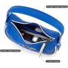 image:imageNCAA Crescent Shoulder Bag for Women Half Moon Clutch Purses for BirthdayGraduation GiftsKublue