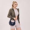 image:imageNCAA Crescent Shoulder Bag for Women Half Moon Clutch Purses for BirthdayGraduation GiftsPsunavy