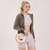 image:imageNCAA Crescent Shoulder Bag for Women Half Moon Clutch Purses for BirthdayGraduation GiftsSmubeige