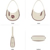 image:imageNCAA Crescent Shoulder Bag for Women Half Moon Clutch Purses for BirthdayGraduation GiftsTambeige