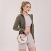 image:imageNCAA Crescent Shoulder Bag for Women Half Moon Clutch Purses for BirthdayGraduation GiftsTcubeige