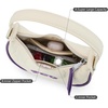 image:imageNCAA Crescent Shoulder Bag for Women Half Moon Clutch Purses for BirthdayGraduation GiftsTcubeige