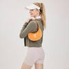 image:imageNCAA Crescent Shoulder Bag for Women Half Moon Clutch Purses for BirthdayGraduation GiftsTenorange