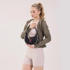 image:imageNCAA Crescent Shoulder Bag for Women Half Moon Clutch Purses for BirthdayGraduation GiftsTtublack