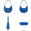 image:imageNCAA Crescent Shoulder Bag for Women Half Moon Clutch Purses for BirthdayGraduation GiftsUfblue
