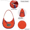image:imageNCAA Crescent Shoulder Bag for Women Half Moon Clutch Purses for BirthdayGraduation GiftsUforange